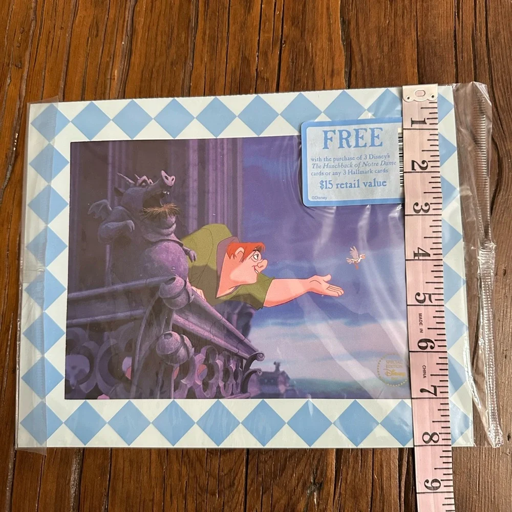 Hunchback of Notre Dame Lithograph Special Edition Disney 1996  8x10 Art Print